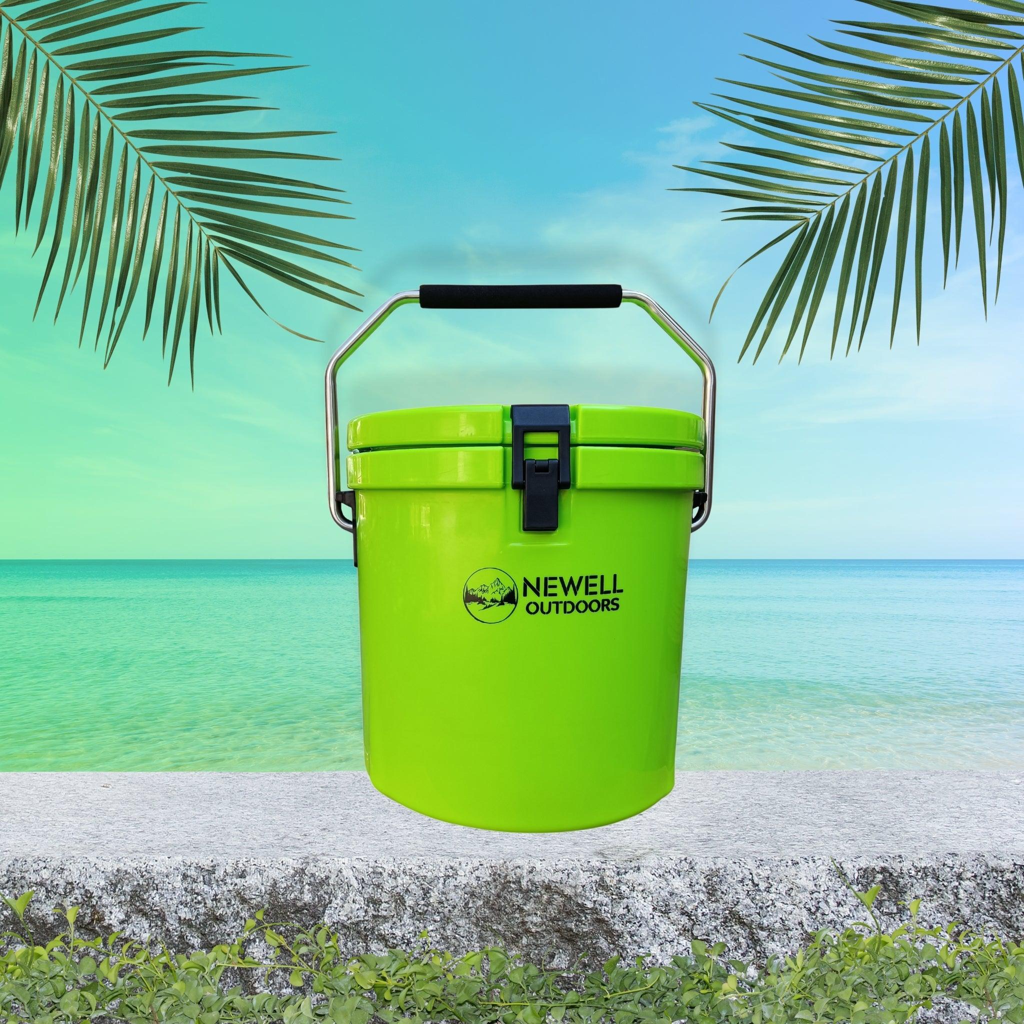 The Neweller Twelve in Green with a Handle - Newell Outdoors