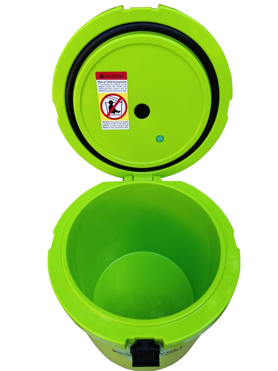 The Neweller Twelve in Green with a Handle - Newell Outdoors