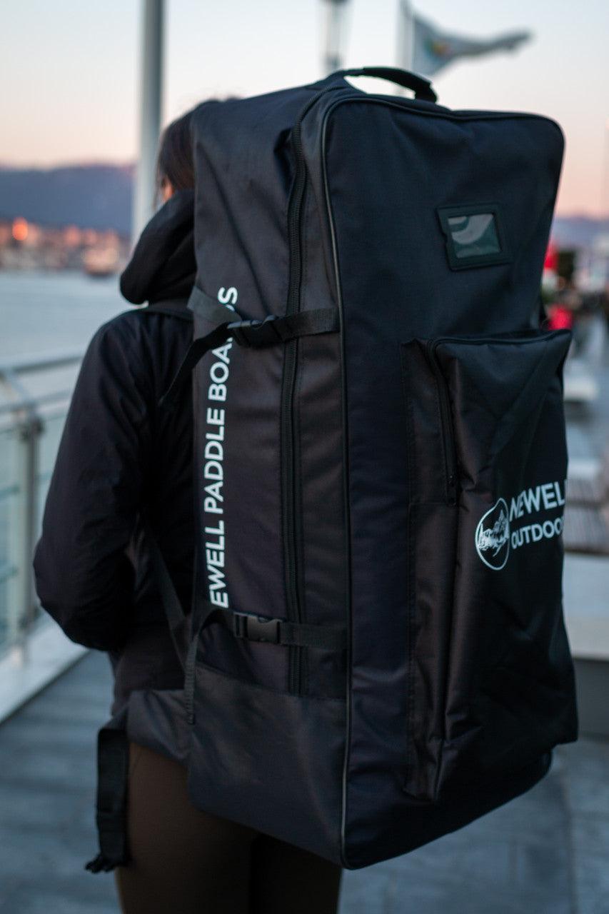 The Magneto's paddleboard bag by Newell Outdoors
