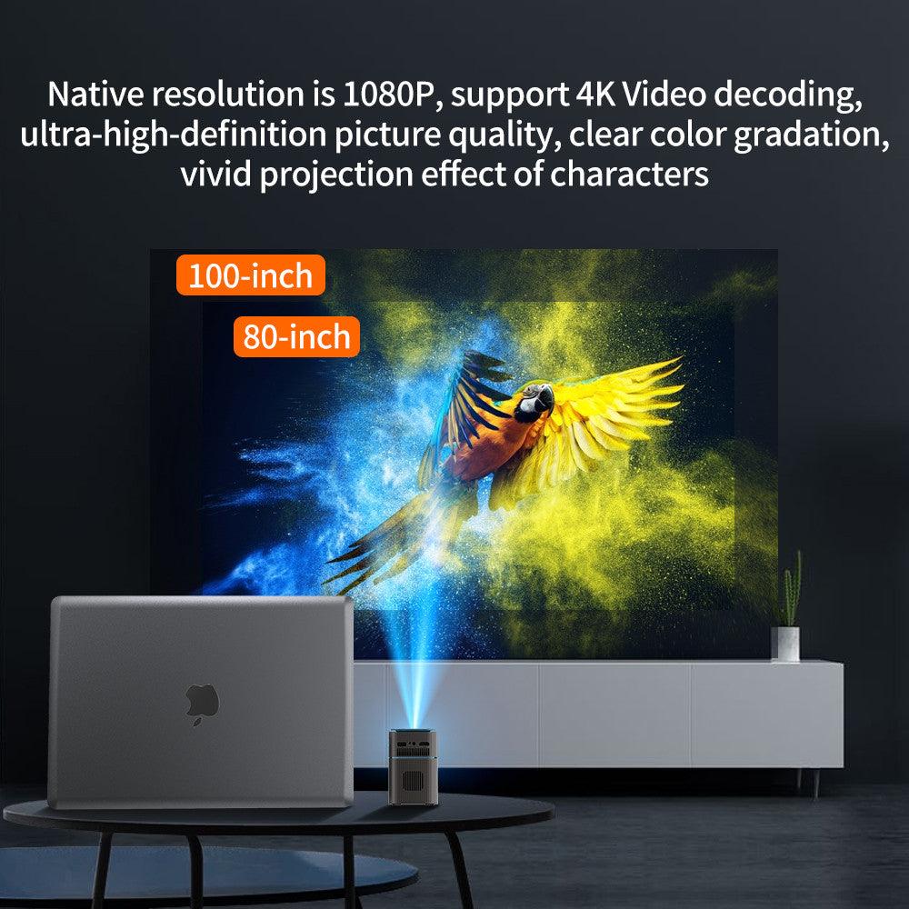 4K True 1080p Portable DLP Projector - Newell Outdoors