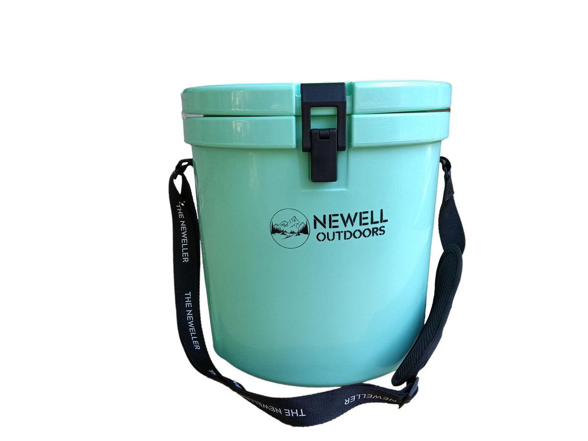 The Neweller Twelve in Minty Green with a Strap