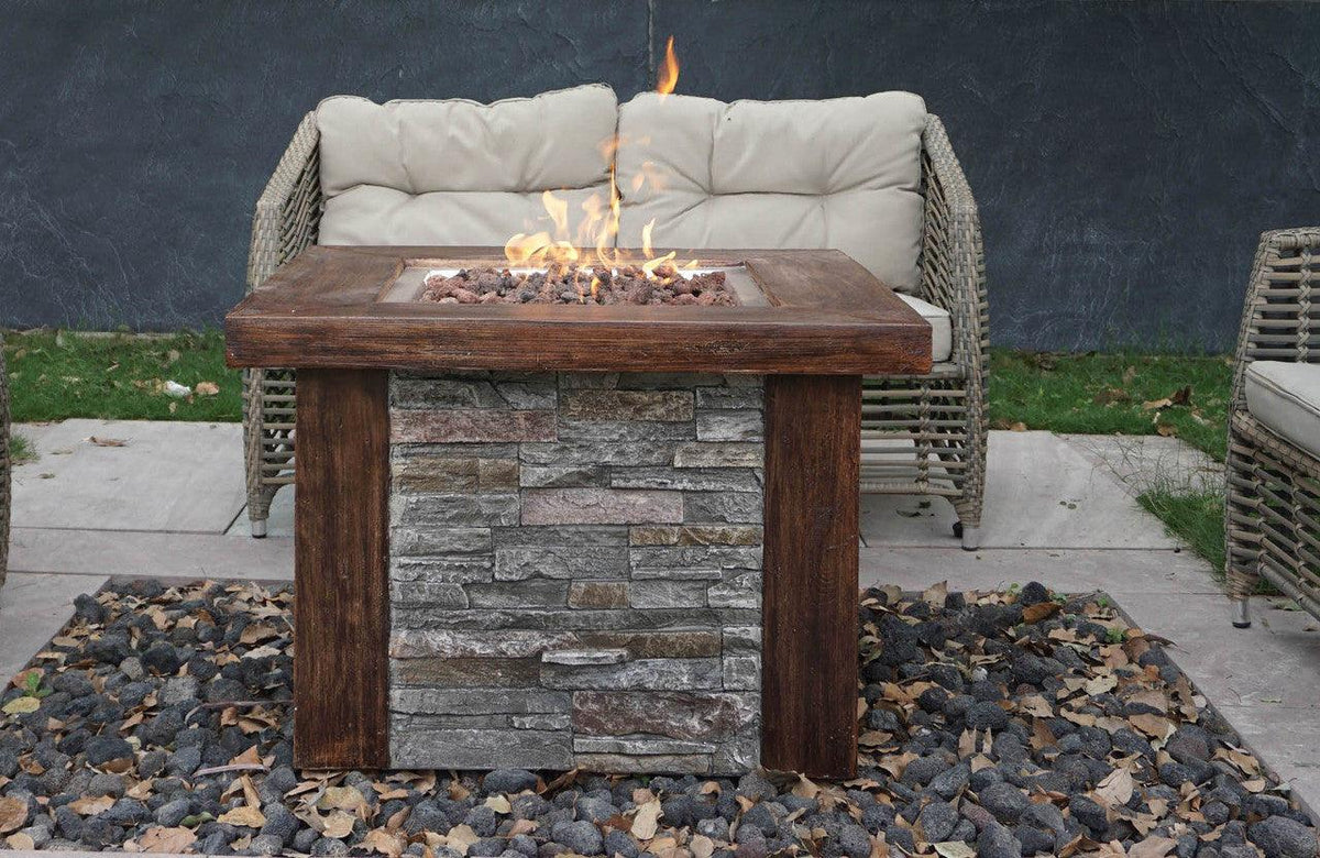 The Cube Fire Table - Newell Outdoors