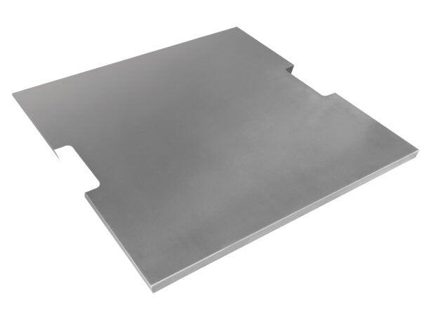 Stainless-Steel Fire Table Cover - Square - Newell Outdoors